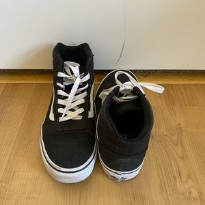 Vans high top shoes